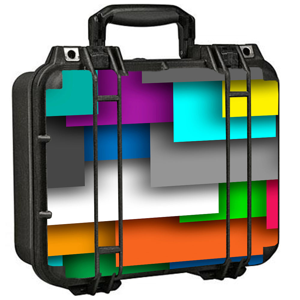  Metro Squares Modern Pelican Case 1400 Skin