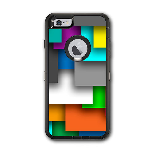  Metro Squares Modern Otterbox Defender iPhone 6 PLUS Skin