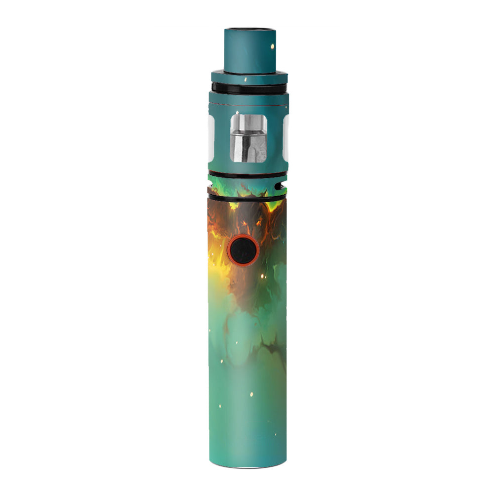  Flying Owl In Clouds Smok Stick V8 Skin