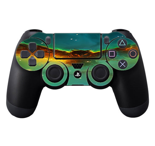  Flying Owl In Clouds Sony Playstation PS4 Controller Skin
