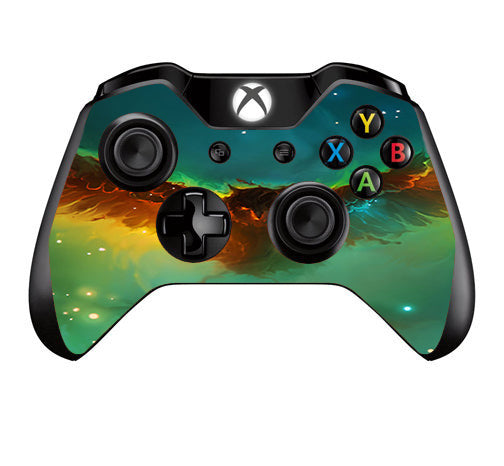  Flying Owl In Clouds Microsoft Xbox One Controller Skin