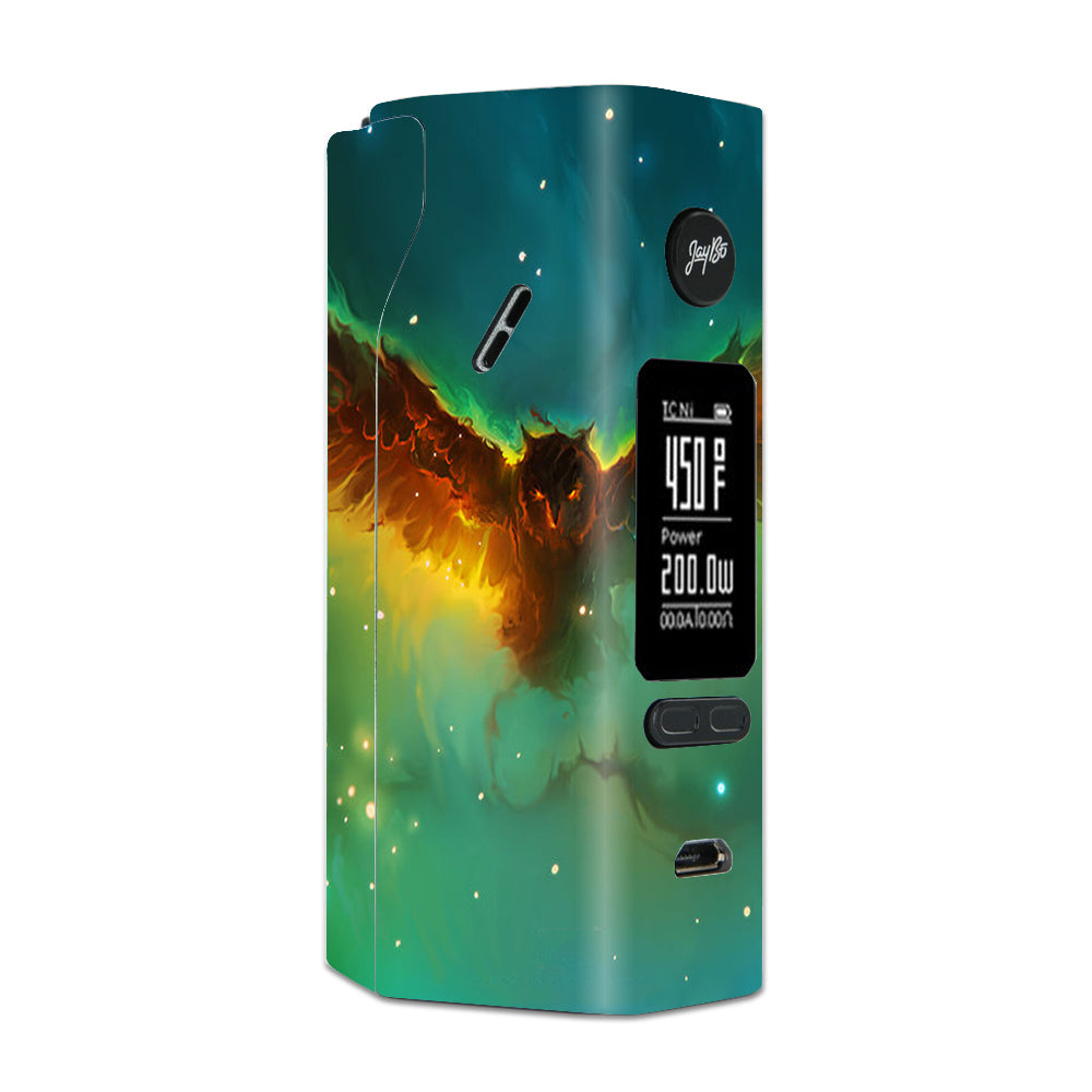  Flying Owl In Clouds Wismec Reuleaux RX 2/3 combo kit Skin