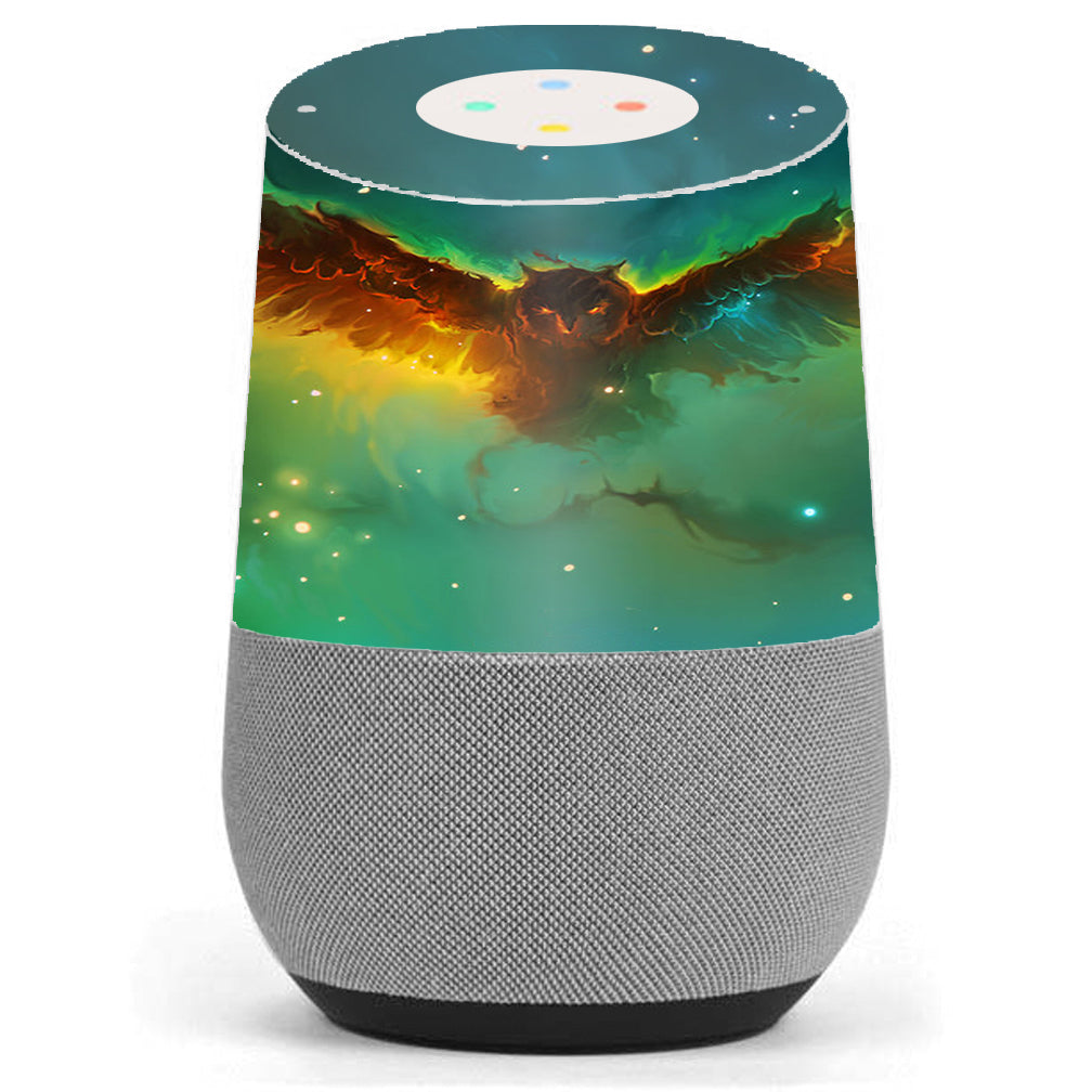  Flying Owl In Clouds Google Home Skin