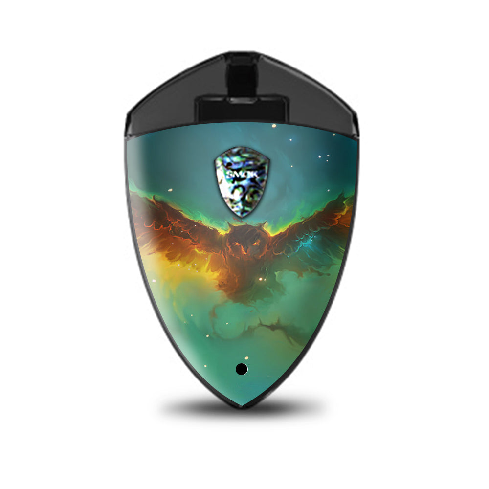  Flying Owl In Clouds Smok Rolo Badge Skin