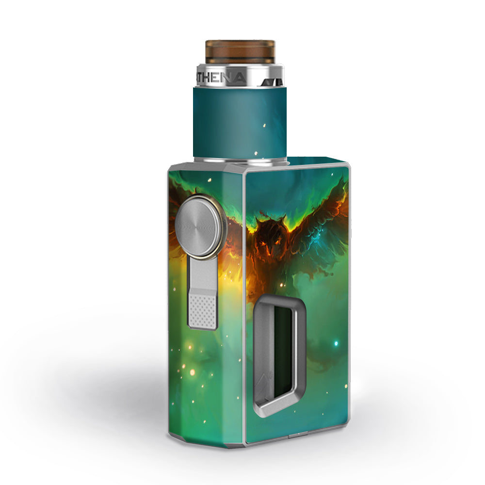 Flying Owl In Clouds Geekvape Athena Squonk Skin