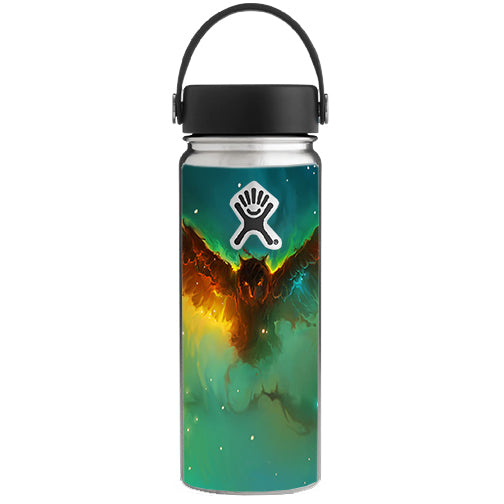  Flying Owl In Clouds Hydroflask 18oz Wide Mouth Skin