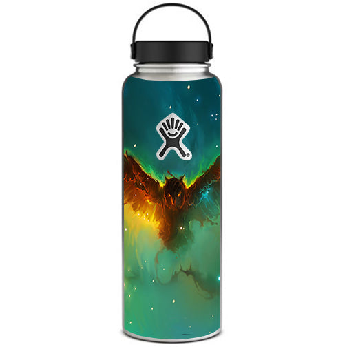  Flying Owl In Clouds Hydroflask 40oz Wide Mouth Skin