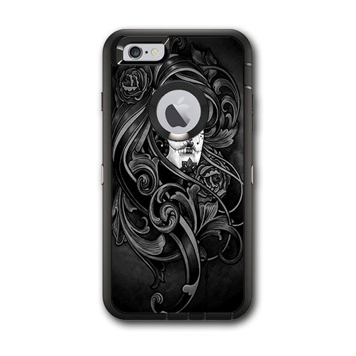  Sugar Skull Girl Otterbox Defender iPhone 6 PLUS Skin