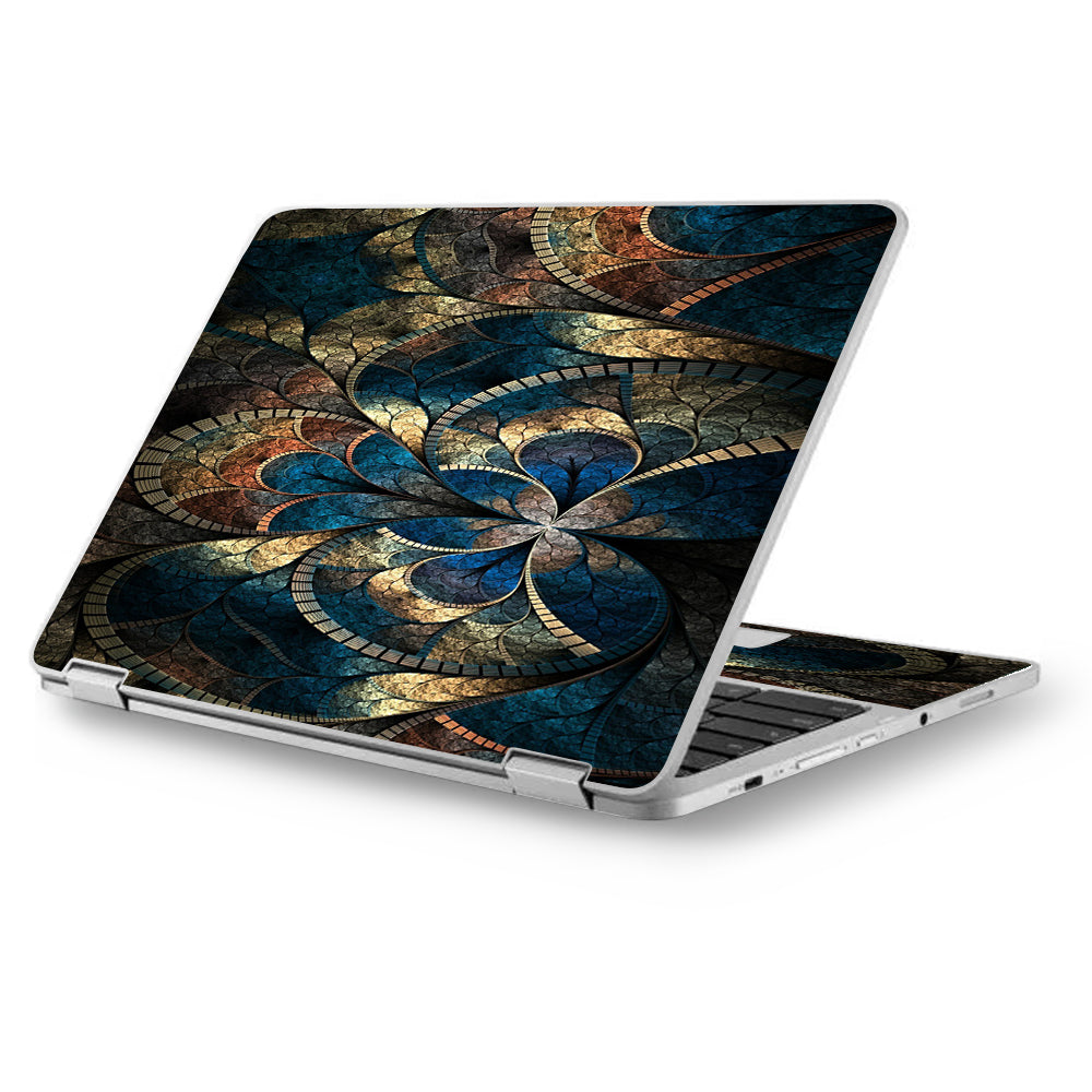  Mandala Tiles Asus Chromebook Flip 12.5" Skin