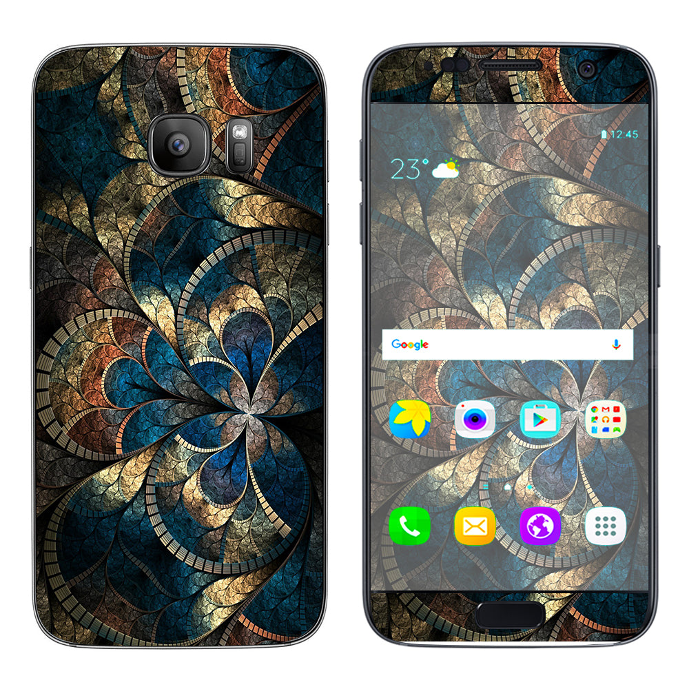  Mandala Tiles Samsung Galaxy S7 Skin