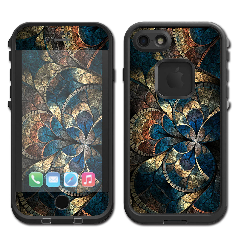  Mandala Tiles Lifeproof Fre iPhone 7 or iPhone 8 Skin