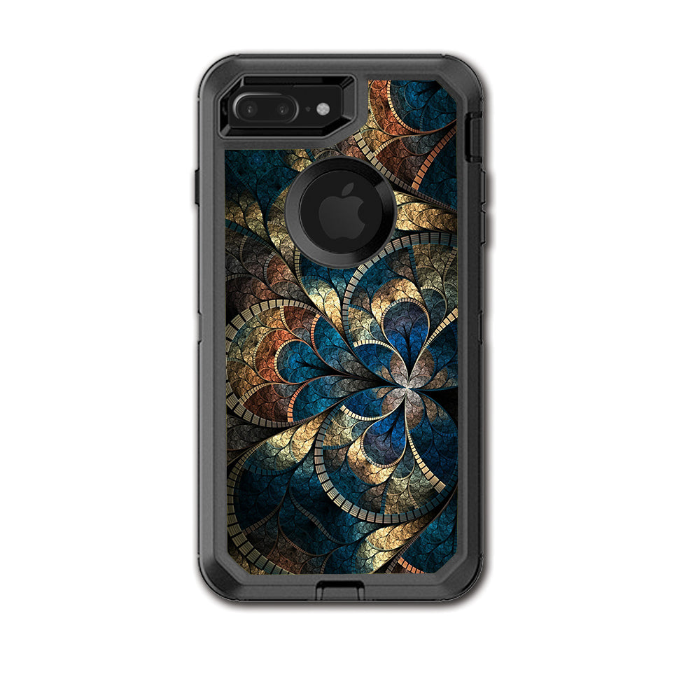  Mandala Tiles Otterbox Defender iPhone 7+ Plus or iPhone 8+ Plus Skin