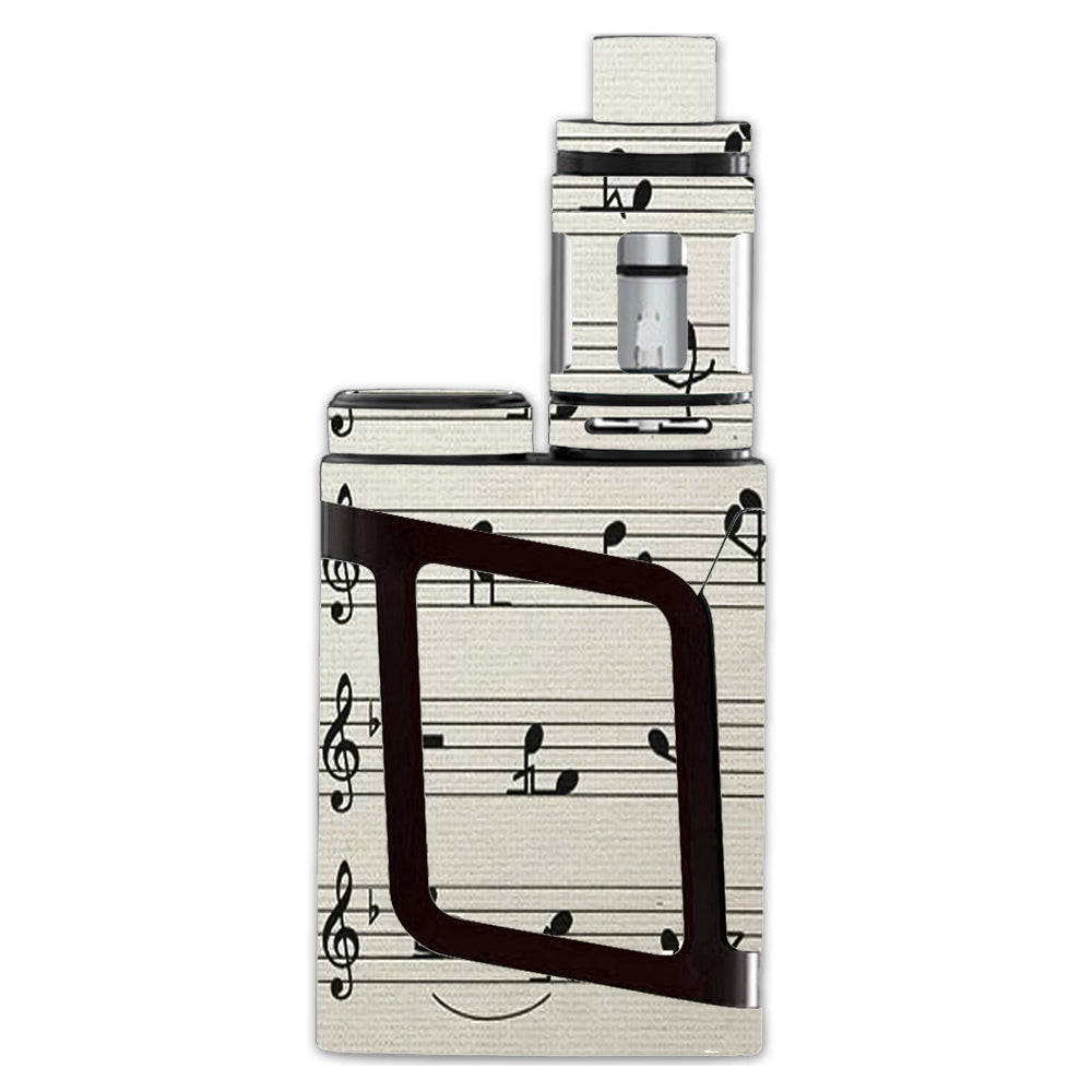  Music Notes Song Page Smok Alien AL85 Skin