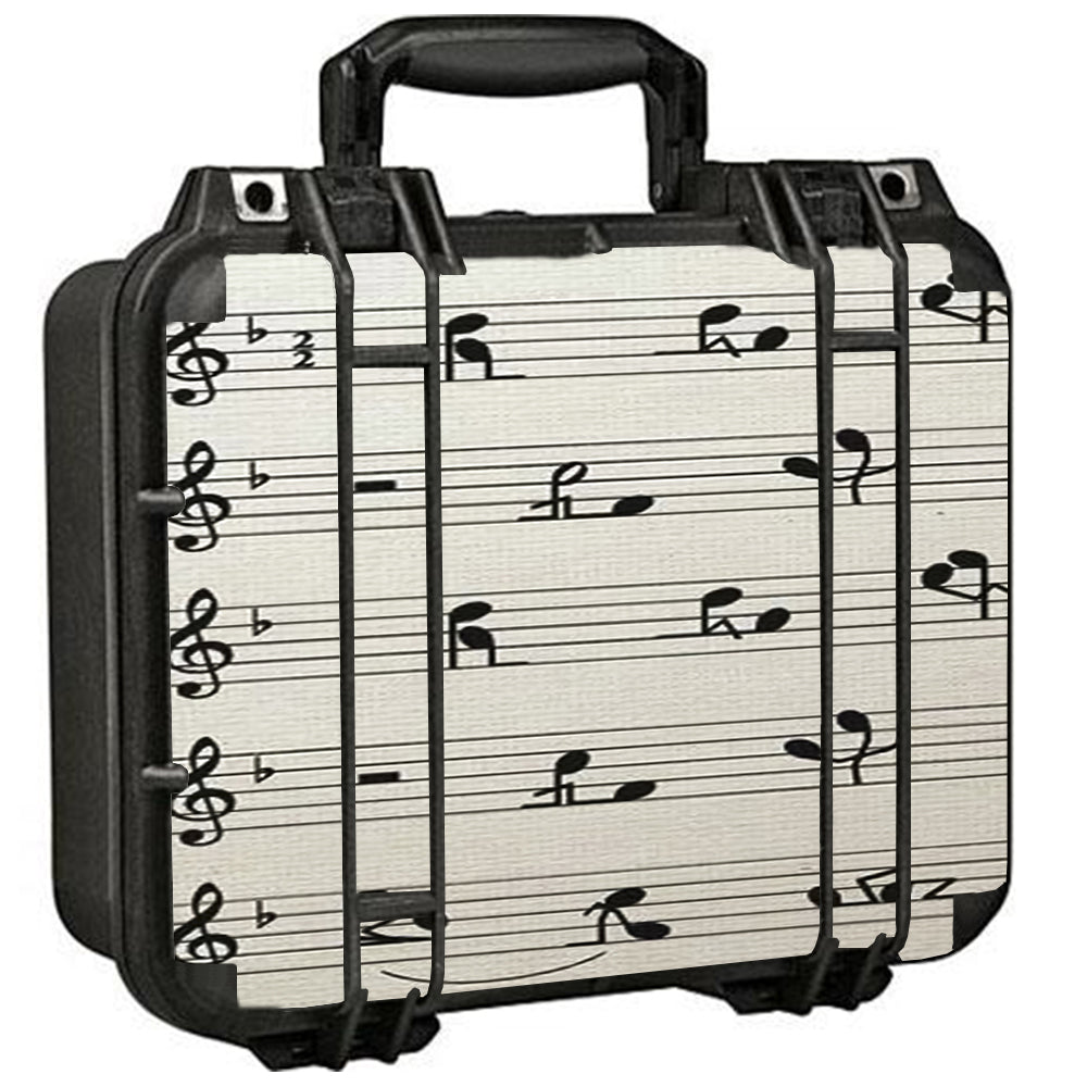  Music Notes Song Page Pelican Case 1400 Skin