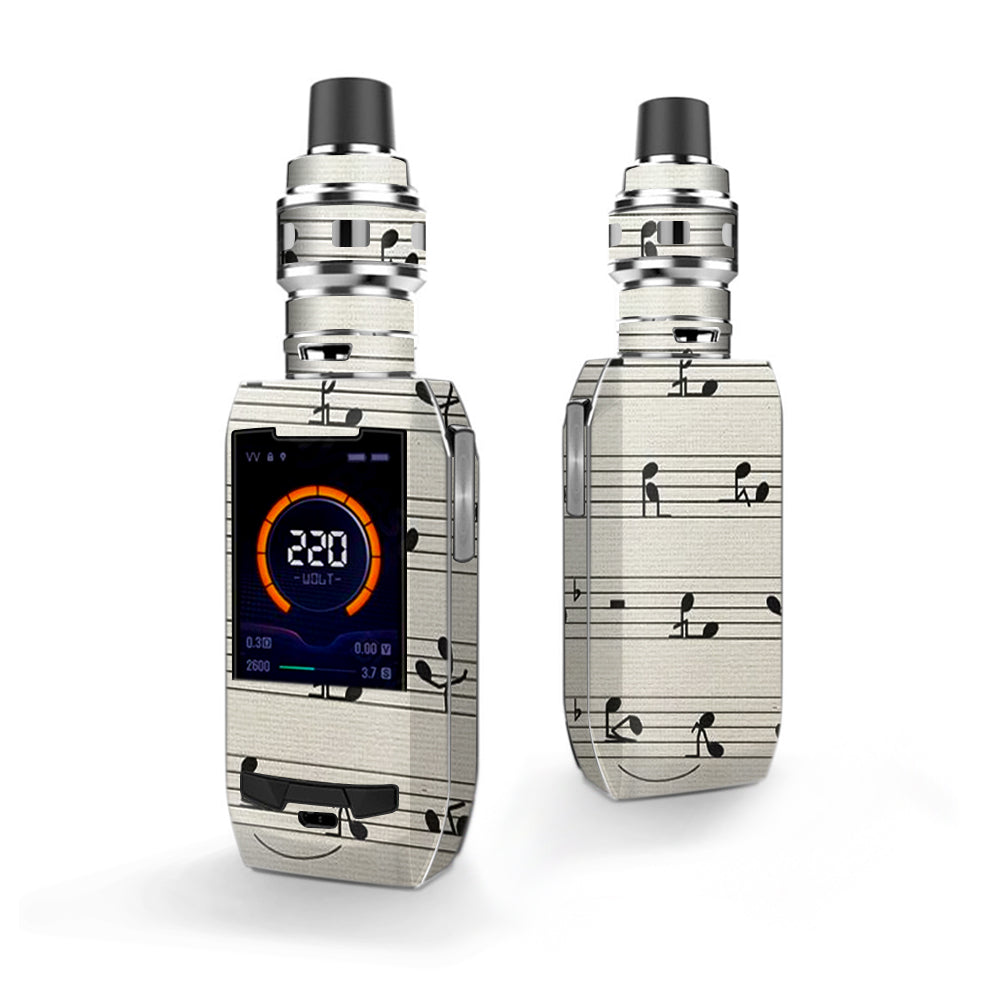  Music Notes Song Page Vaporesso Polar 220w Skin