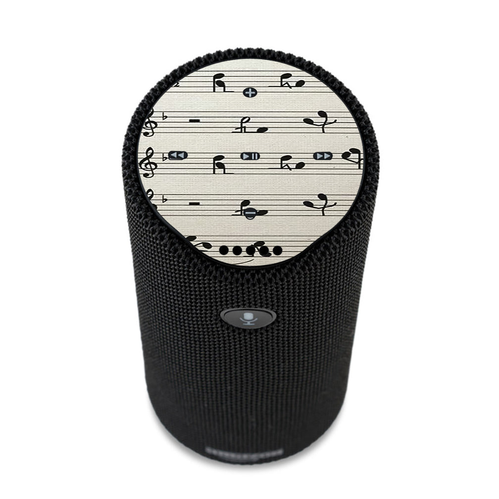  Music Notes Song Page Amazon Tap Skin