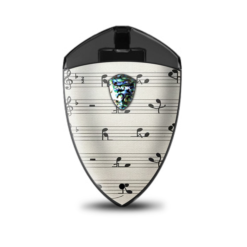  Music Notes Song Page Smok Rolo Badge Skin