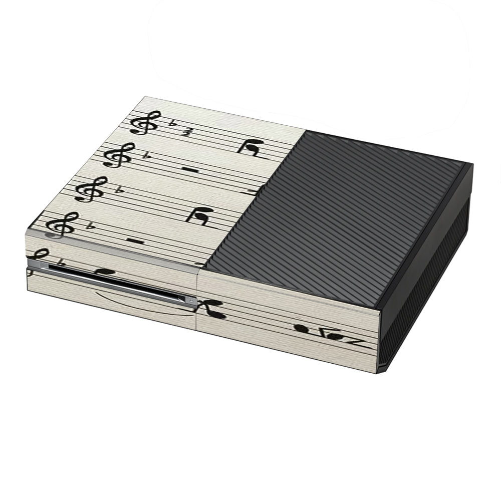  Music Notes Song Page Microsoft Xbox One Skin
