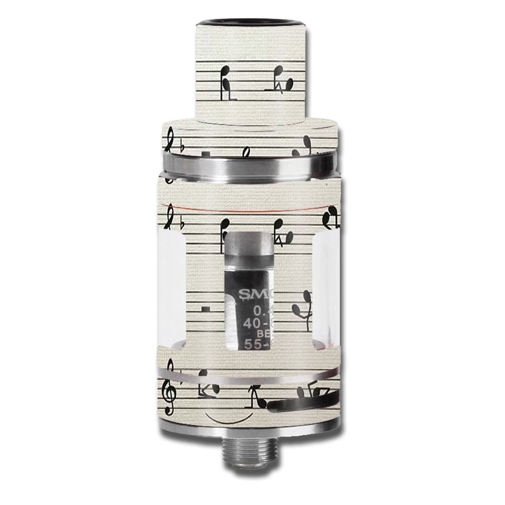 Music Notes Song Page Smok TFV8 Micro Baby Beast Skin