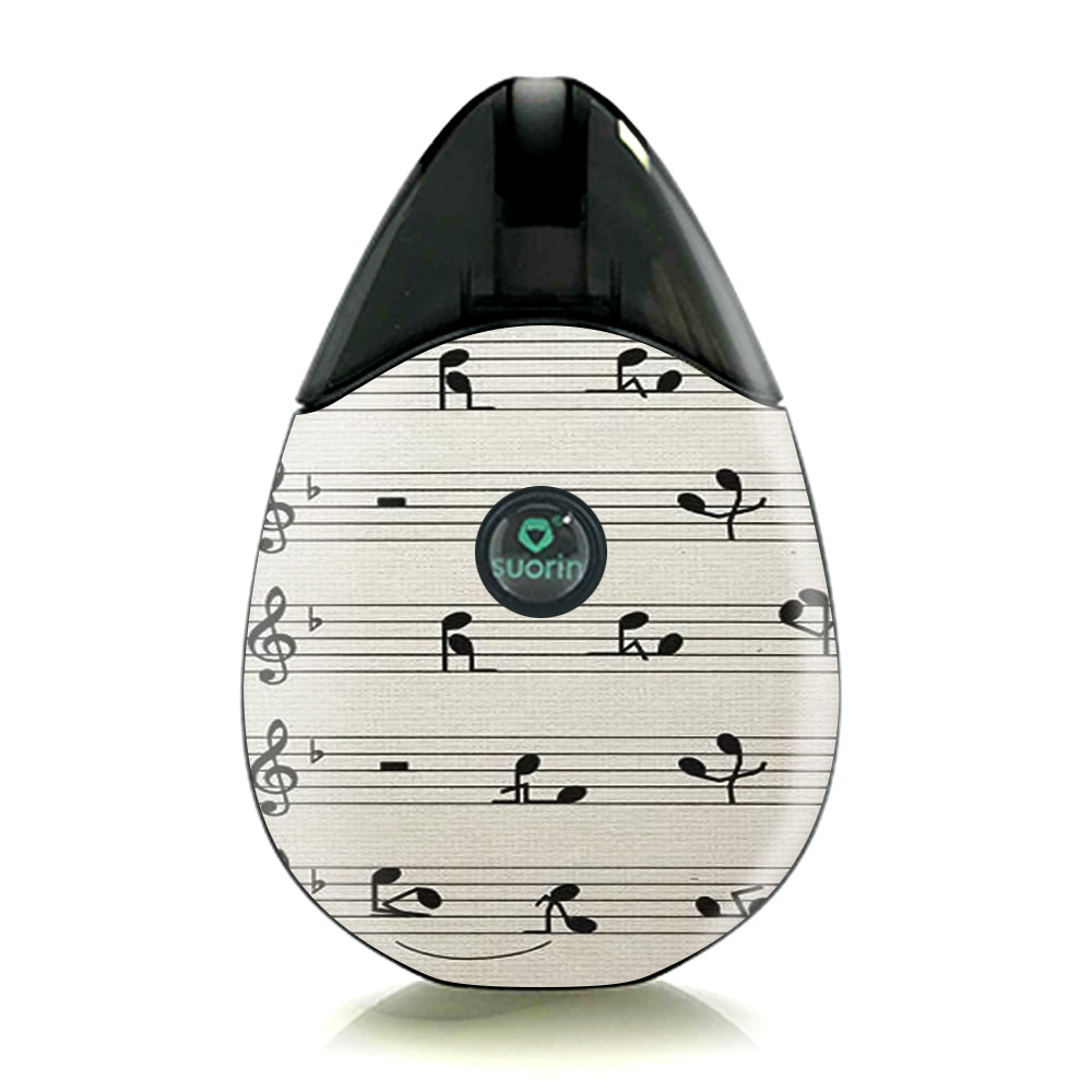  Music Notes Song Page Suorin Drop Skin