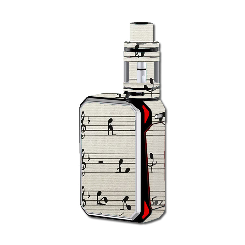  Music Notes Song Page Smok G-Priv 220W Skin