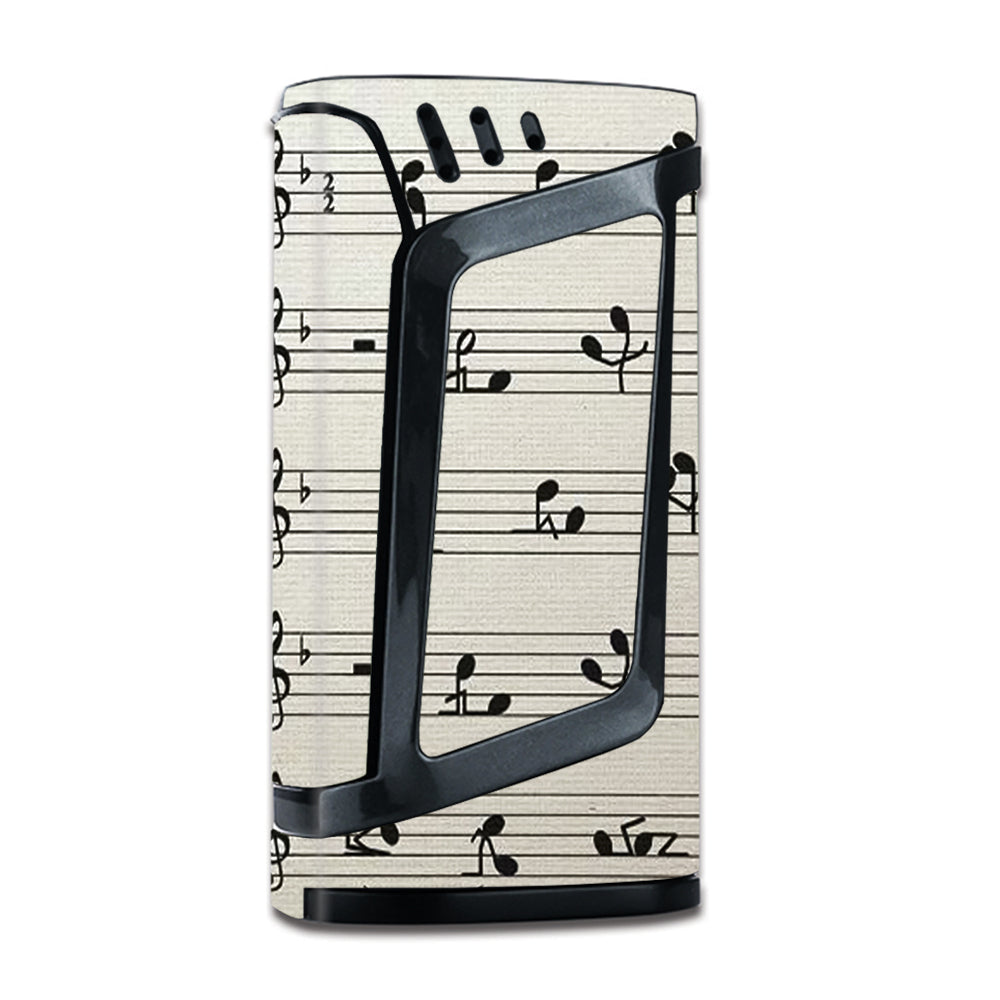  Music Notes Song Page Smok Alien 220W Skin