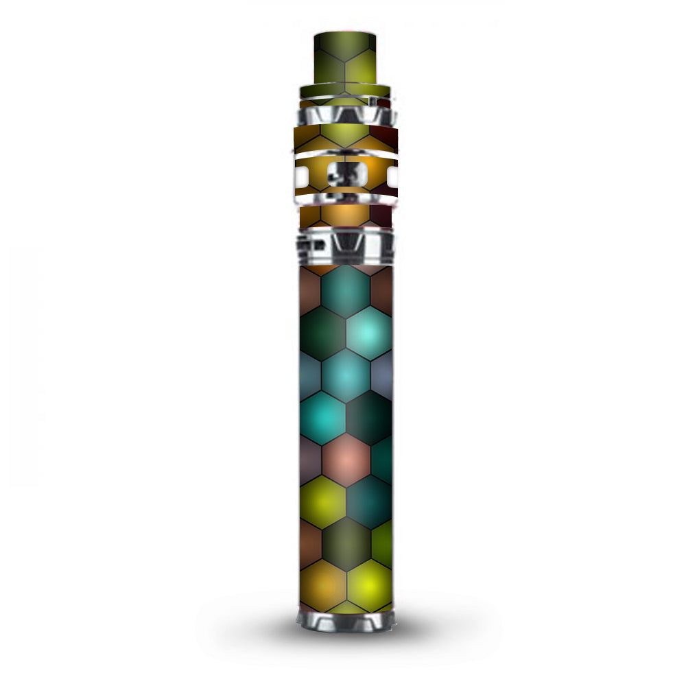  Vector Abstract Honeycomb Stick Prince TFV12 Smok Skin