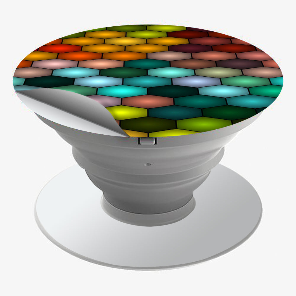  Vector Abstract Honeycomb Popsocket Pop Socket Skin