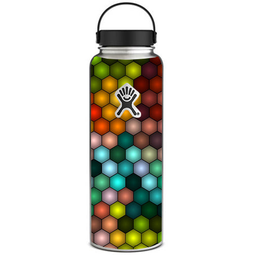  Vector Abstract Honeycomb Hydroflask 40oz Wide Mouth Skin