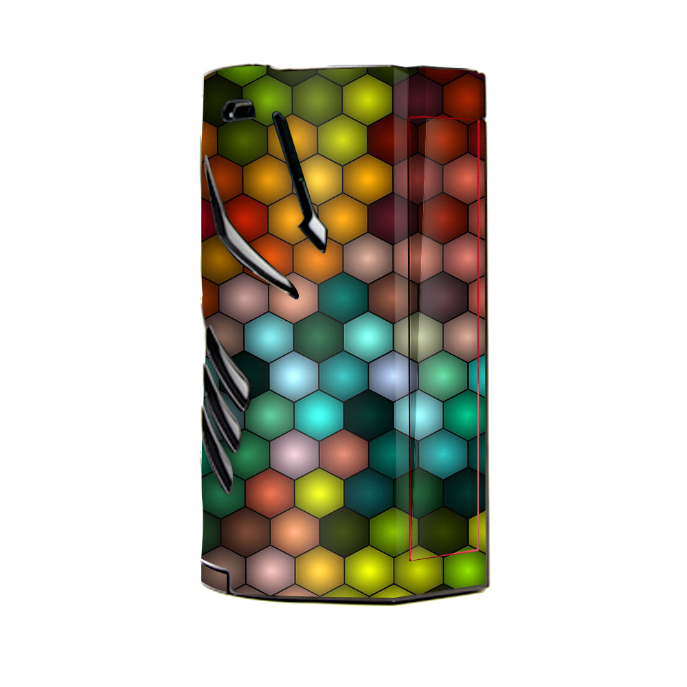  Vector Abstract Honeycomb T-Priv 3 Smok Skin