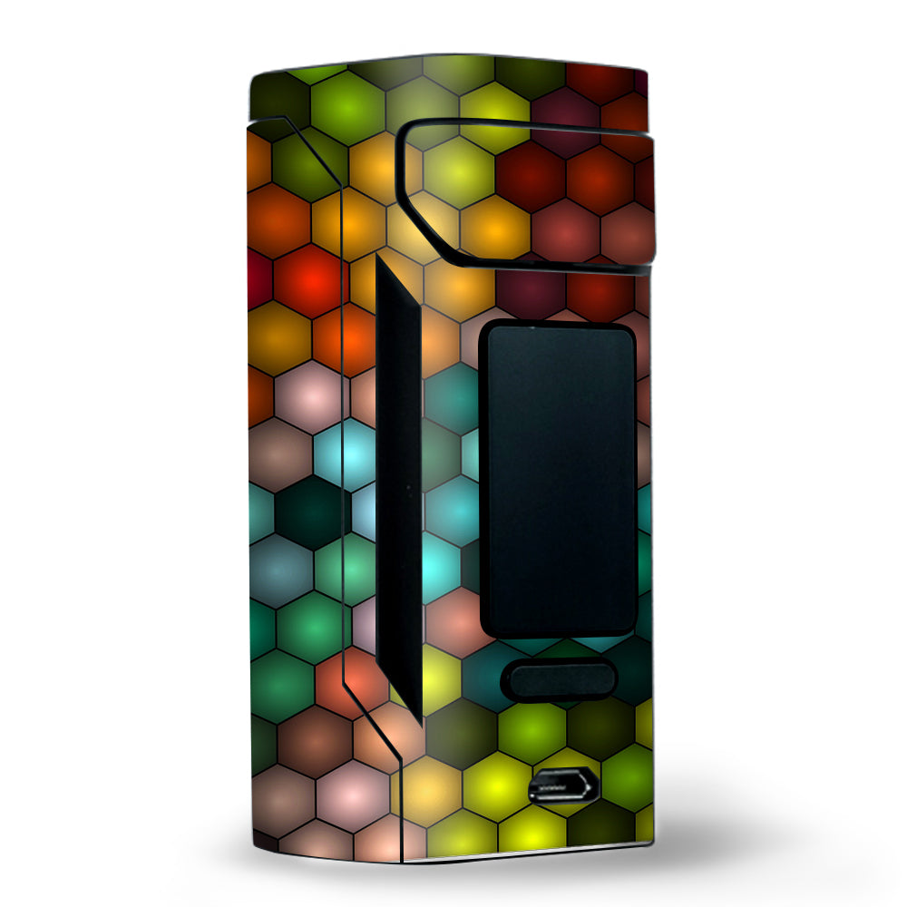  Vector Abstract Honeycomb Wismec RX2 20700 Skin