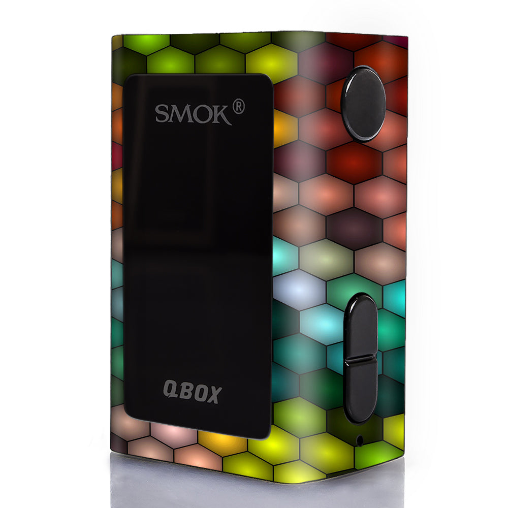  Vector Abstract Honeycomb Smok Q-Box Skin