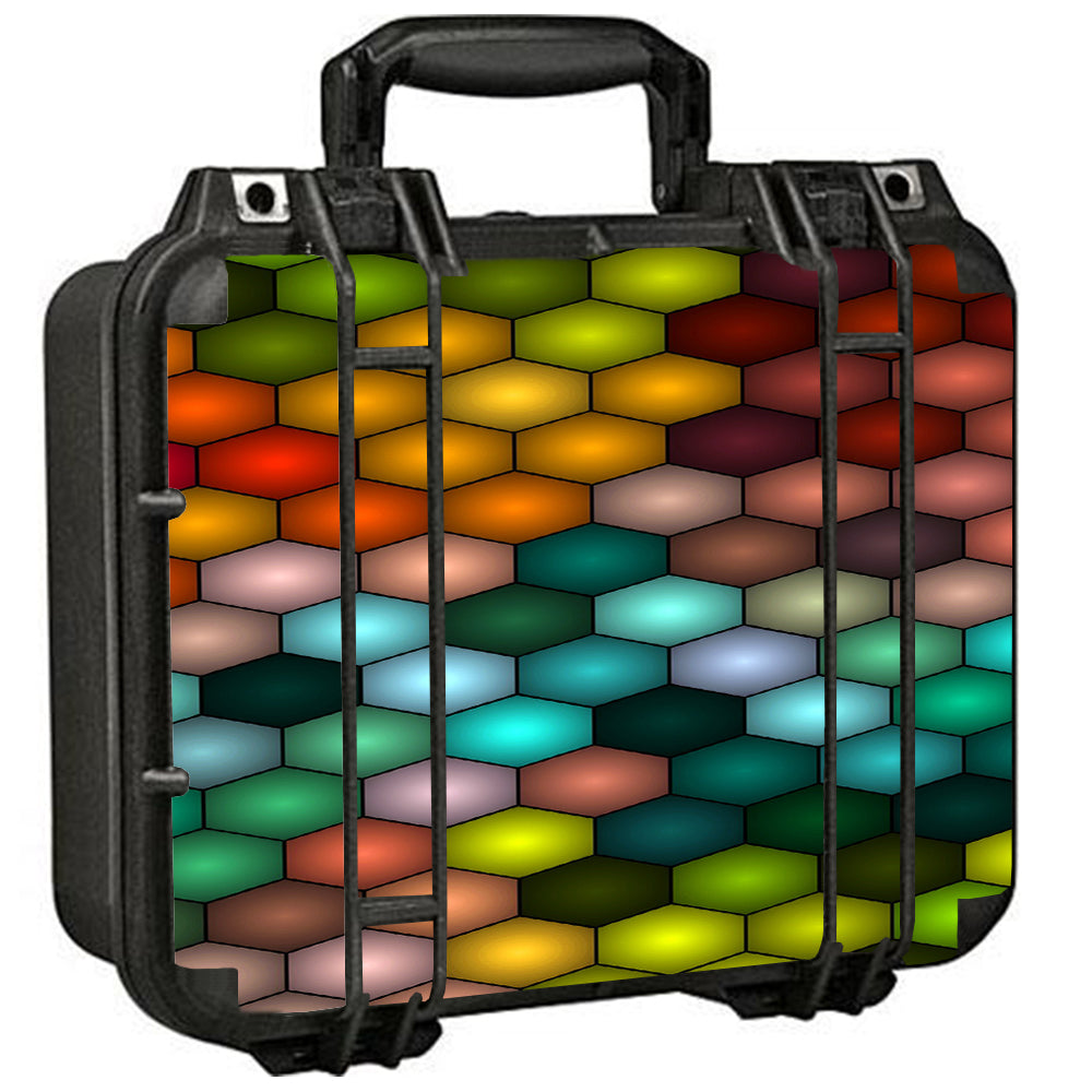  Vector Abstract Honeycomb Pelican Case 1400 Skin