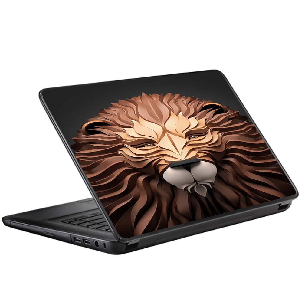  3D Lion Universal 13 to 16 inch wide laptop Skin