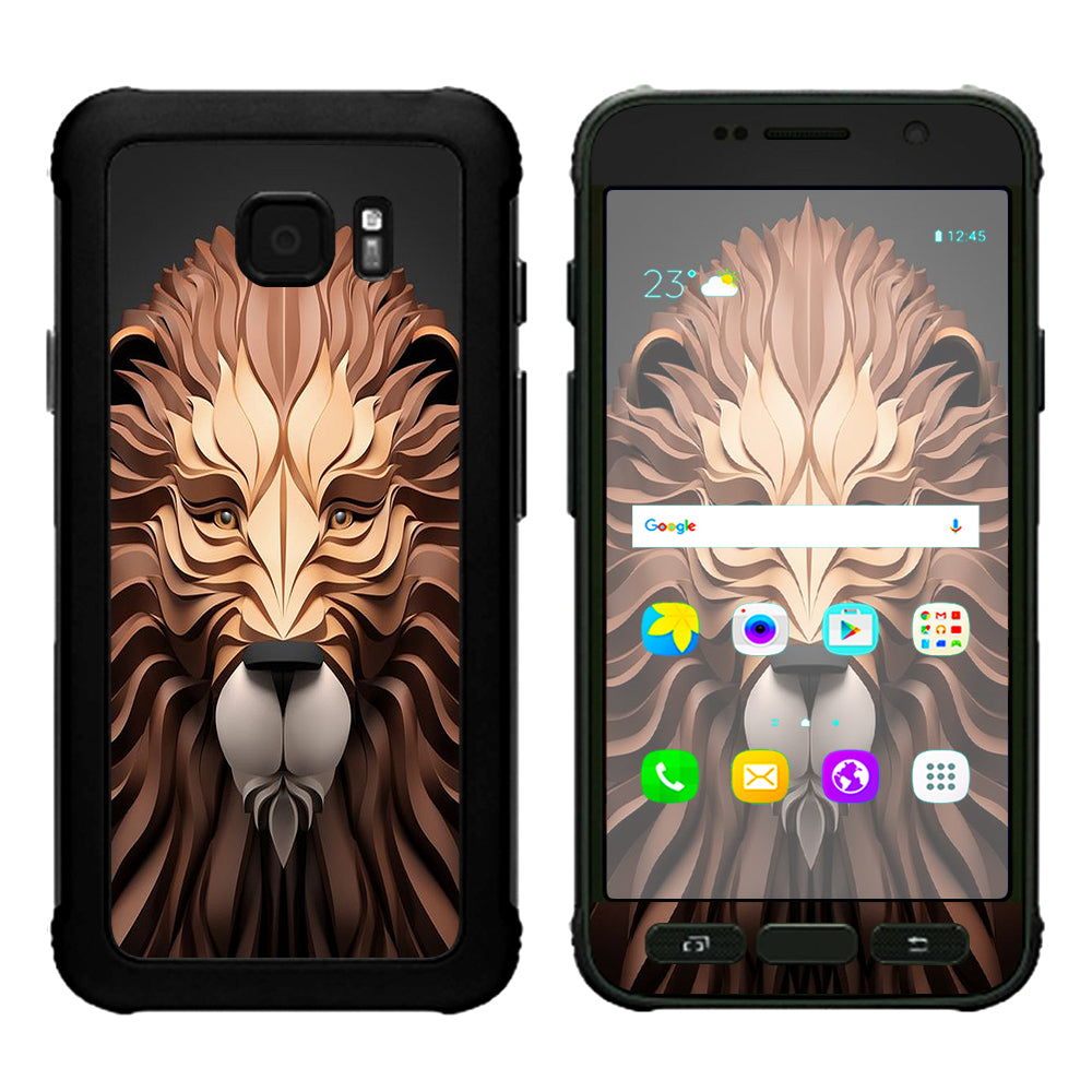 3D Lion Samsung Galaxy S7 Active Skin