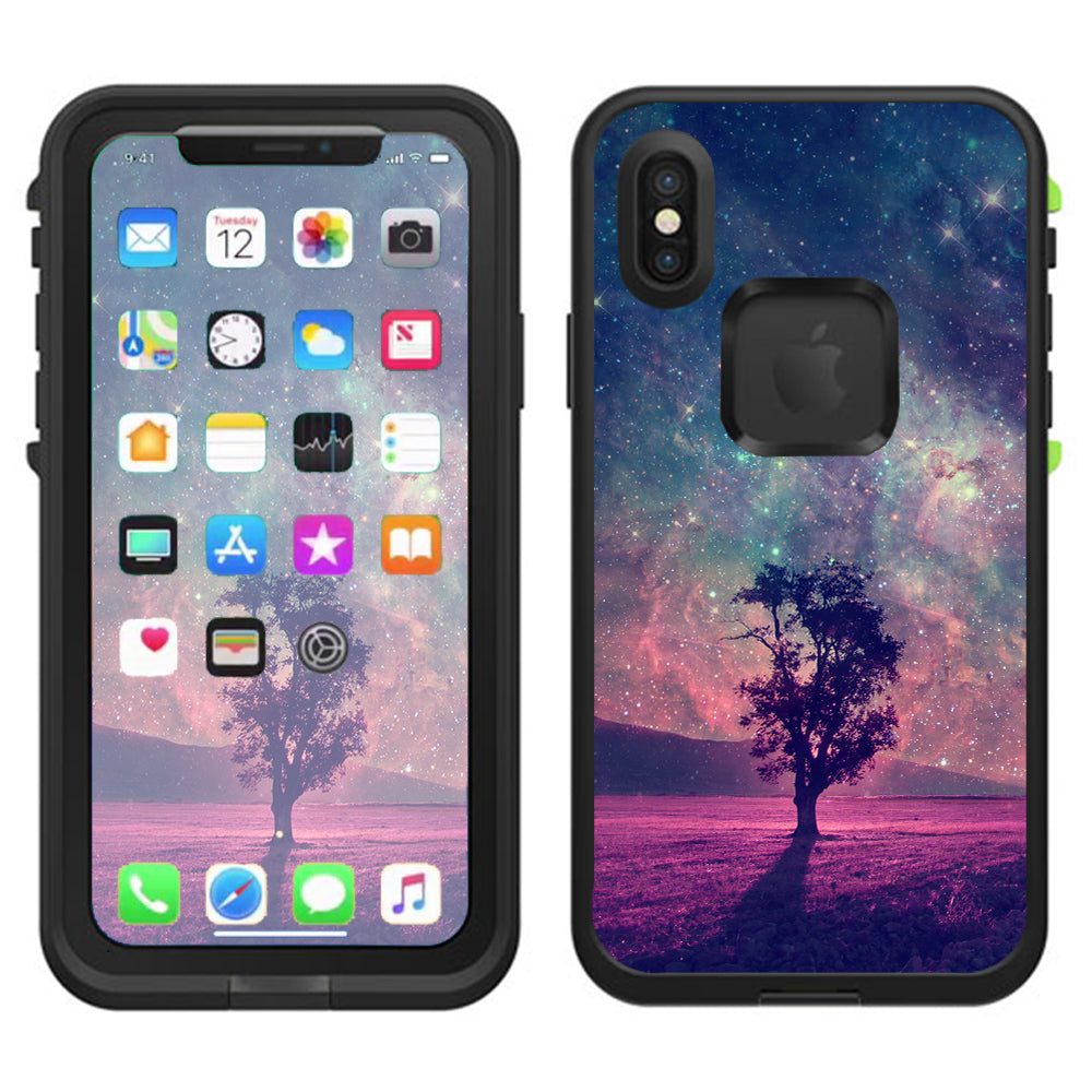  Sky Tree Stars Lifeproof Fre Case iPhone X Skin