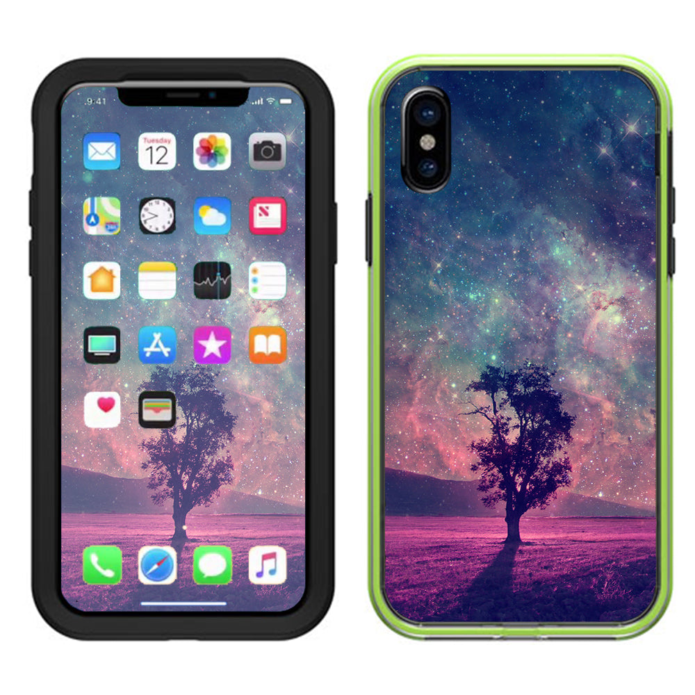  Sky Tree Stars Lifeproof Slam Case iPhone X Skin