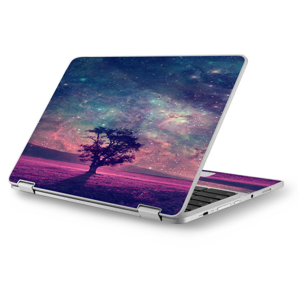  Sky Tree Stars Asus Chromebook Flip 12.5" Skin