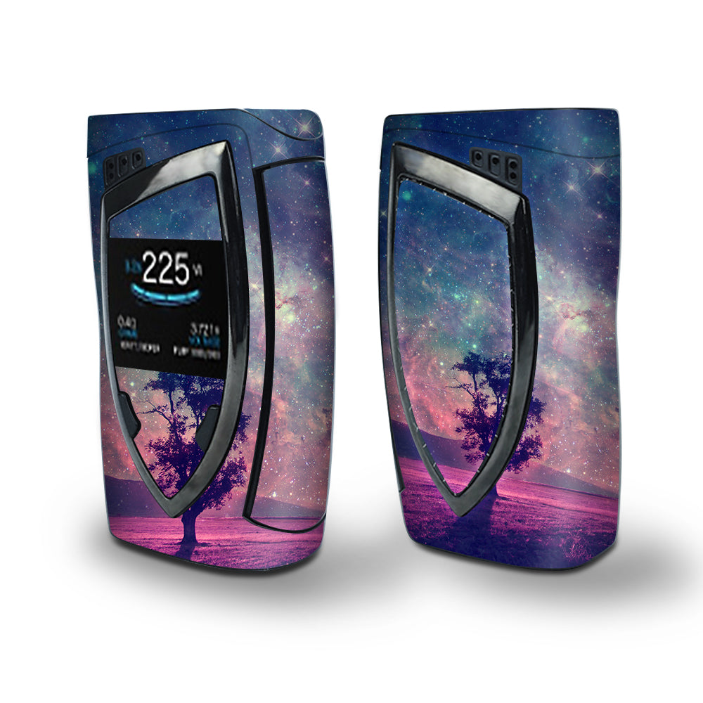 Skin Decal Vinyl Wrap for Smok Devilkin Kit 225w Vape (includes TFV12 Prince Tank Skins) skins cover/ Sky Tree Stars