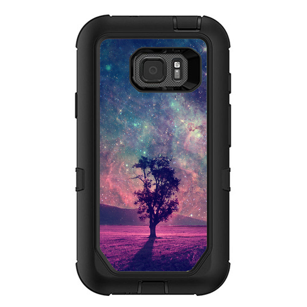  Sky Tree Stars Otterbox Defender Samsung Galaxy S7 Active Skin