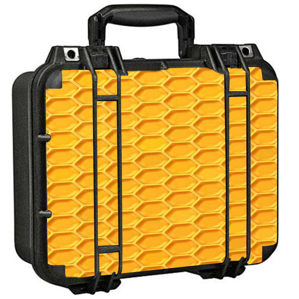  Yellow Honeycomb Pelican Case 1400 Skin