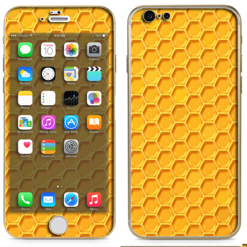  Yellow Honeycomb Apple 6 Skin