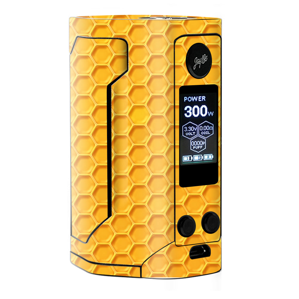  Yellow Honeycomb Wismec RX Gen 3 Skin