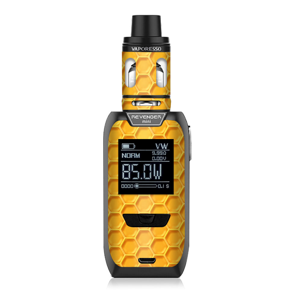  Yellow Honeycomb Vaporesso Revenger Mini 85w Skin