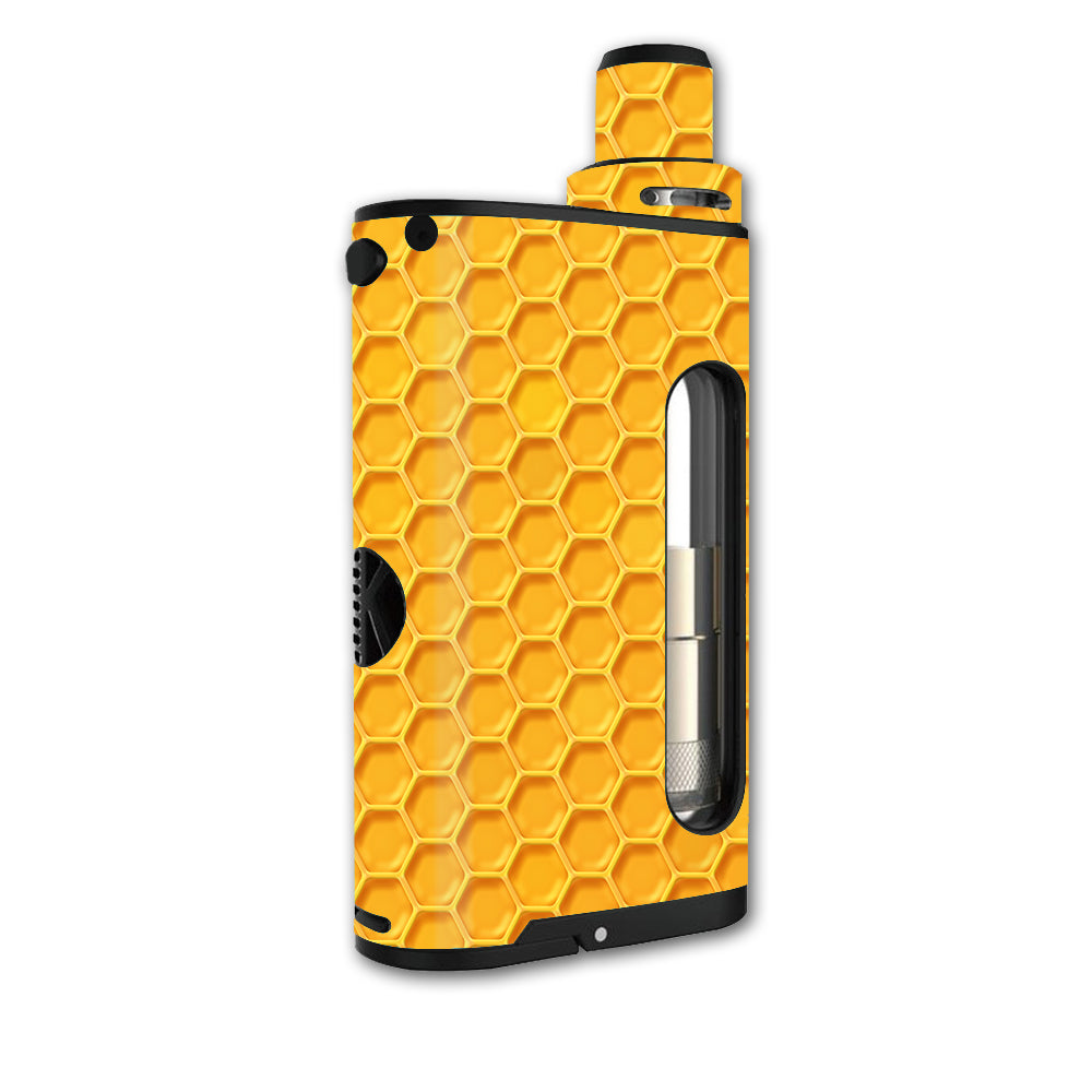  Yellow Honeycomb Kangertech Cupti Skin