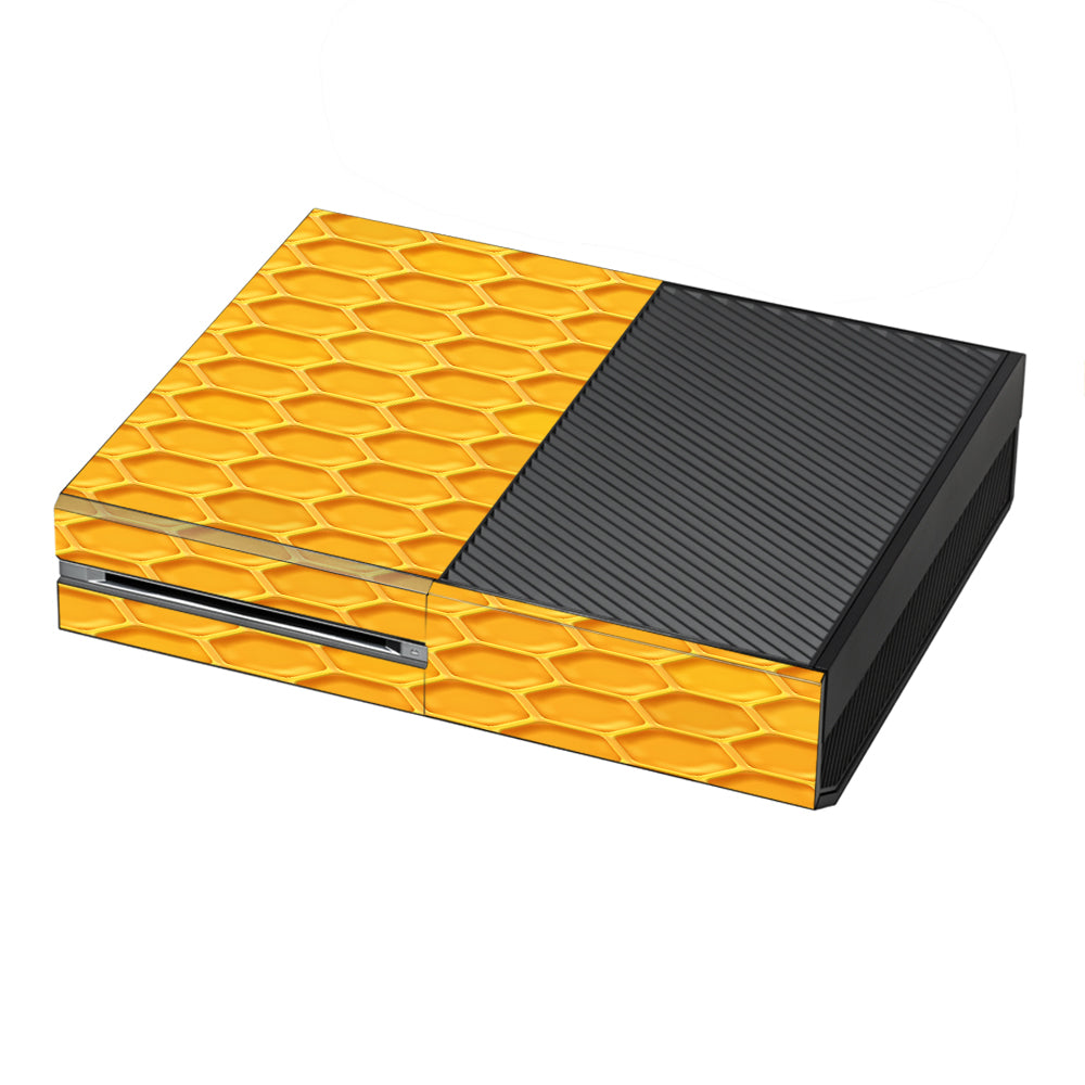  Yellow Honeycomb Microsoft Xbox One Skin