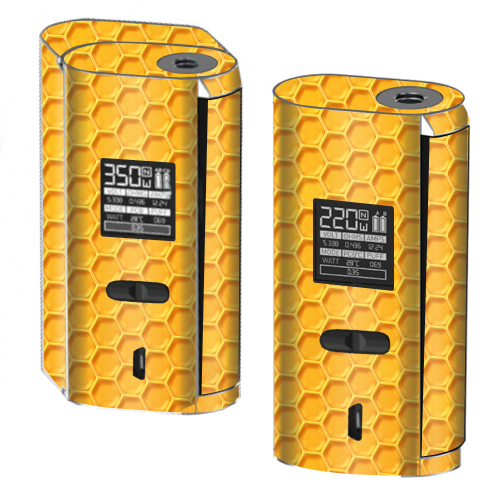  Yellow Honeycomb Smok GX2/4 350w Skin