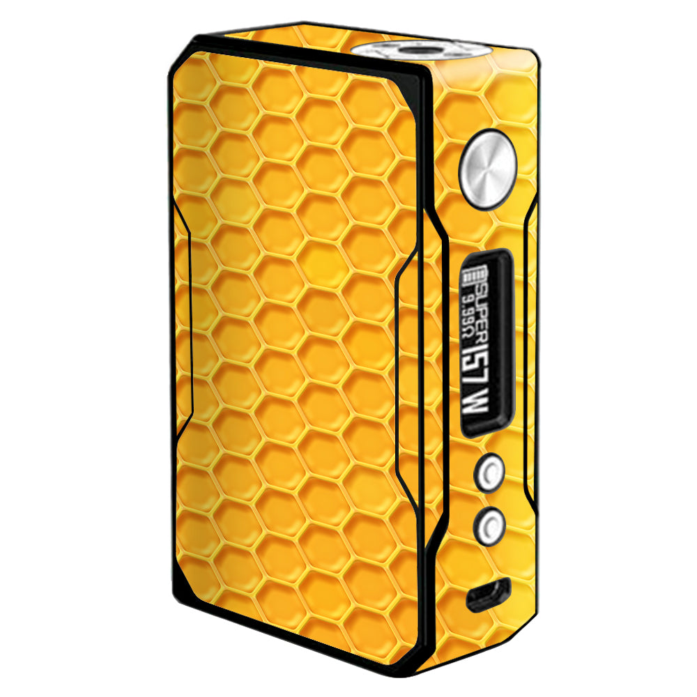  Yellow Honeycomb Voopoo Drag 157w Skin