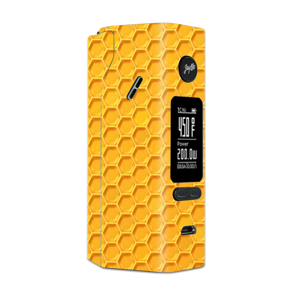  Yellow Honeycomb Wismec Reuleaux RX 2/3 combo kit Skin