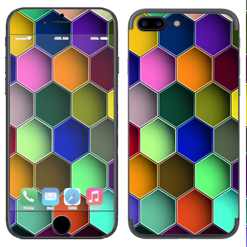  Colorful Octagon Pattern Apple  iPhone 7+ Plus / iPhone 8+ Plus Skin